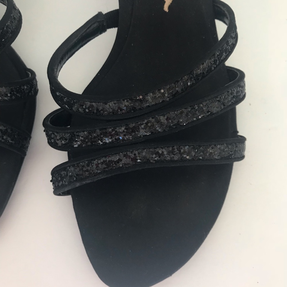 Nina Genio Black Glitter Strappy Kitten Heeled Shoes
Sandals - Picture 4 of 8